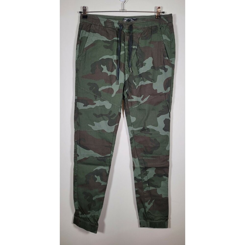 Plgue NYC Camo  Size Large -  Waist Size 35 Inseam 29 Slip on Pants New / Tag